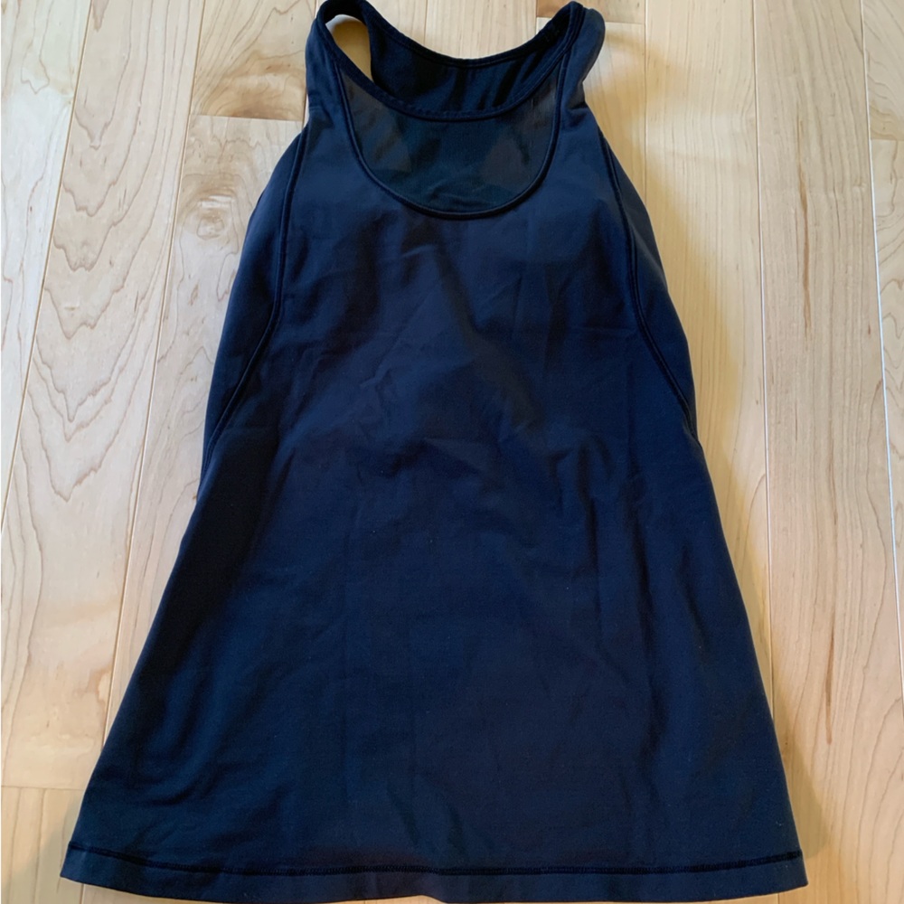 lululemon athletica Black Performance Racerback Tank